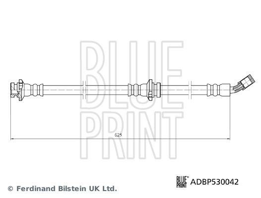Bremseslange BLUE PRINT ADBP530042 Bremseslange BLUE PRINT ADBP530042