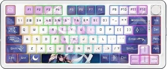 REDRAGON K681ACG RGB PRO Cyrus keyboard Gamingtastatur Engelsk USA Hvit