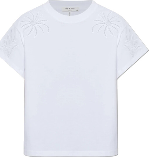 Rag & Bone Dame Topper Hvit S, Rag & Bone Dame Topper Hvit S,