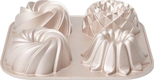 Patisse Premium Aluminiumsform 4 Mini Pyramider
