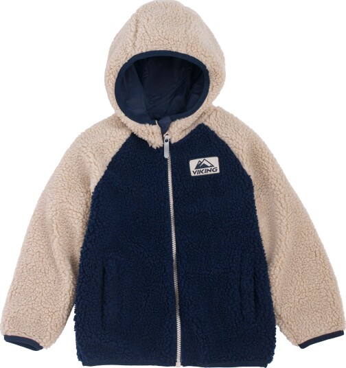 Viking Play Reversible Pile Jacket   NAVY/CEMENT   122