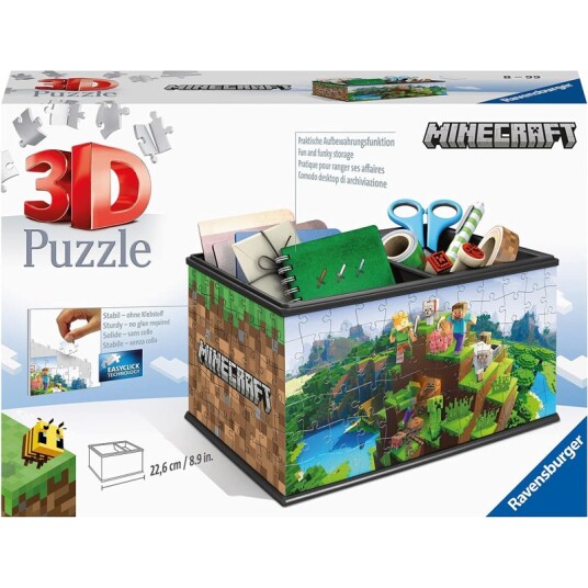 Ravensburger Minecraft Treasure Box 216 deler Ravensburger Minecraft Treasure Box 216 deler