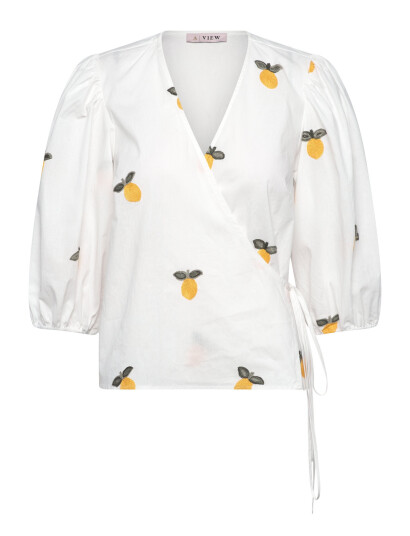 A-View Rebekka Fruit Blouse - White - 36