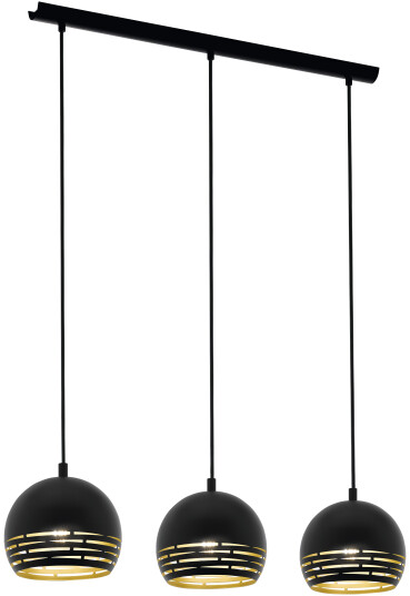 EGLO - Camastra Langbordspendel - Svart - Moderne Industrielt Design