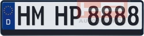 HPAUTO 18508 Nummerskilt holder