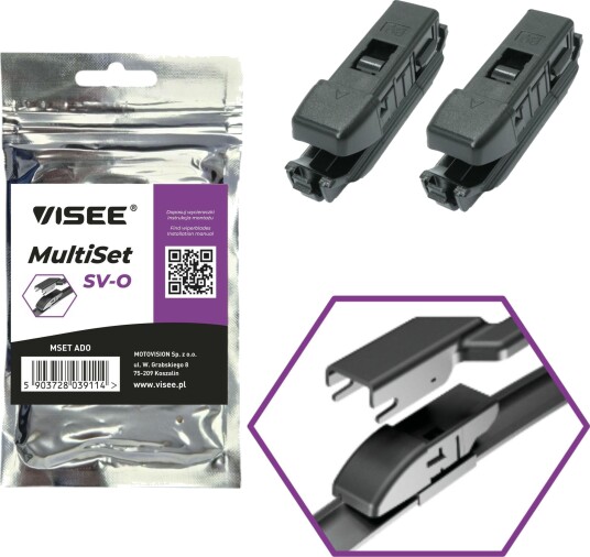 VISEE MSET ADO Adapter, viskeblad