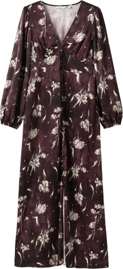 Noella N Lilith Maxi Dress   Burgundy   L