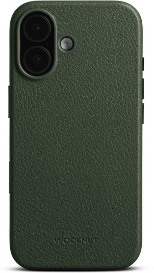 WOOLNUT iPhone 17 Ekte Skinn Deksel MagSafe Kompatibel Grønn WOOLNUT iPhone 17 Ekte Skinn Deksel MagSafe Kompatibel Grønn