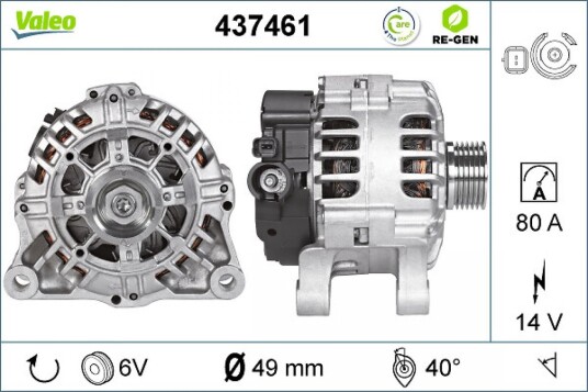 Dynamo VALEO 437461 Dynamo VALEO 437461