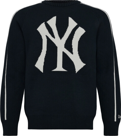 New Era Mlb Knit Sweater Neyyan   Navy   M