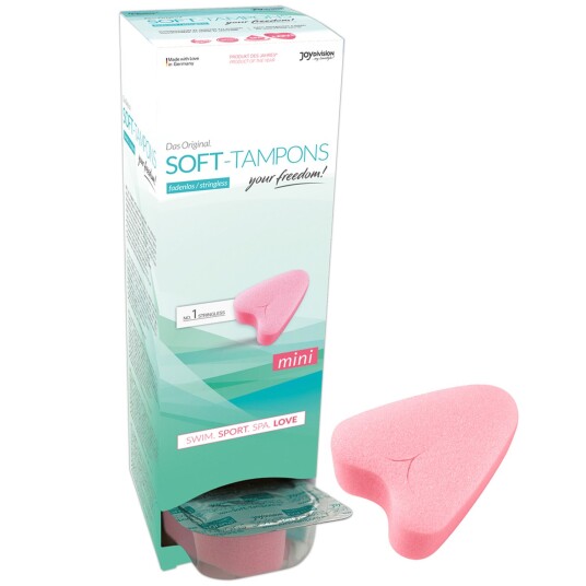 JoyDivision Soft Tamponer Mini 10 stk Lyserosa JoyDivision Soft Tamponer Mini 10 stk Lyserosa