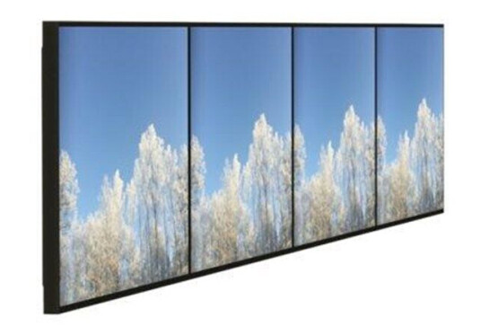 HI-ND Videorow mounting kit for 4x1 video wall portrait HI-ND Videorow mounting kit for 4x1 video wall portrait