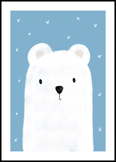 Polar Bear Dreams Plakat Plakat / 50x70cm Polar Bear Dreams Plakat Plakat / 50x70cm