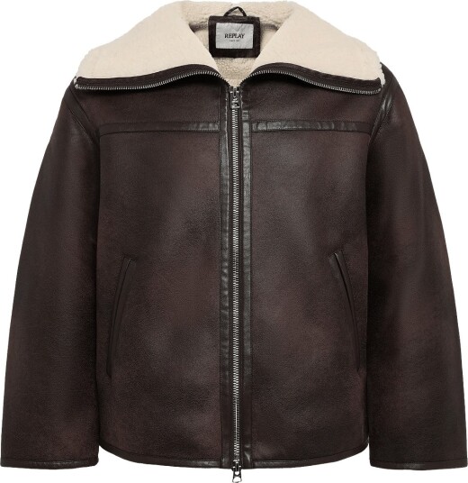 Replay Jacket Comfort Brown L