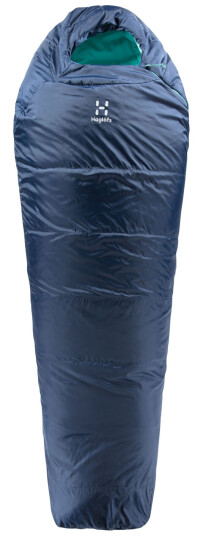 Haglöfs Musca -1 Sovepose 175L Midnight Blue/Mint, Left Zipper Haglöfs Musca -1 Sovepose 175L Midnight Blue/Mint, Left Zipper