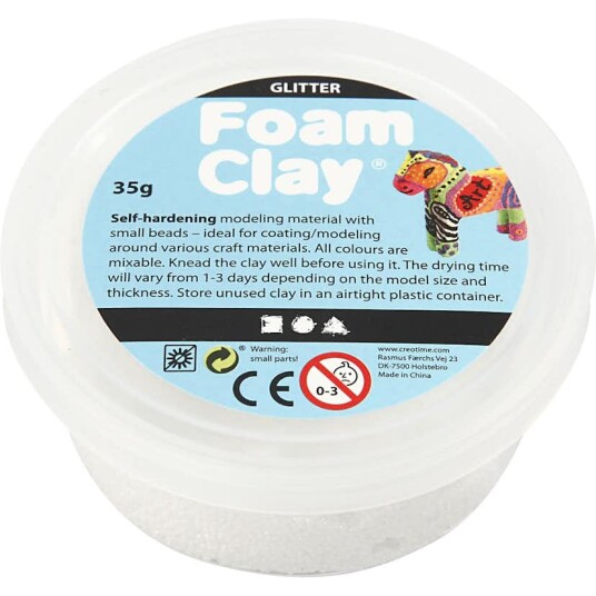 Foam Clay Creativ Company Glitter 35 g Foam Clay Creativ Company Glitter 35 g