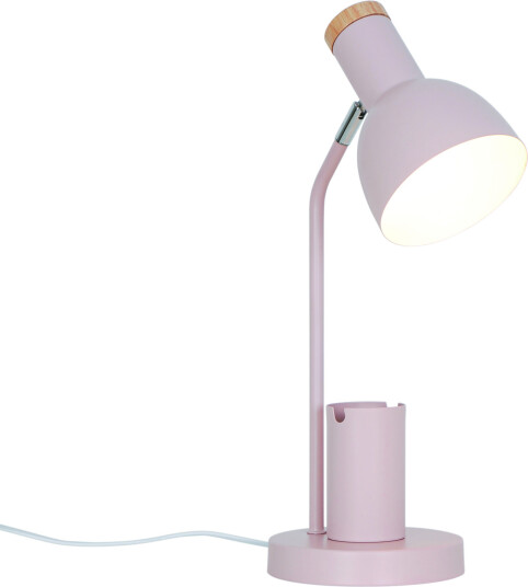 Devon bordlampe - Støvete rosa