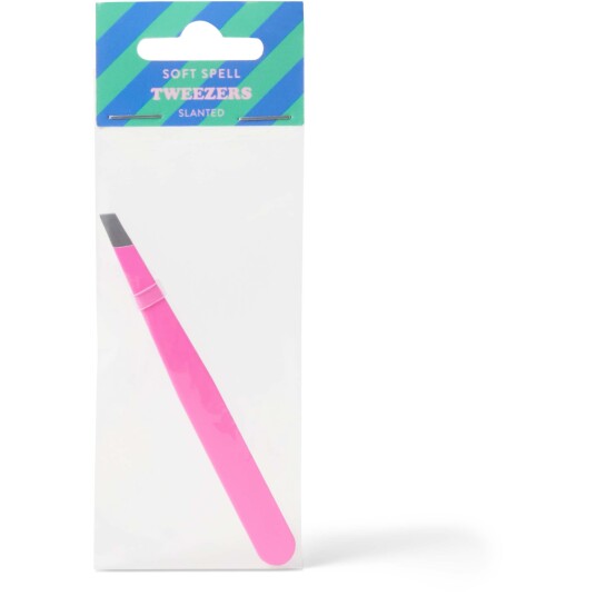 Soft Spell Tweezers Slanted Pink Soft Spell Tweezers Slanted Pink