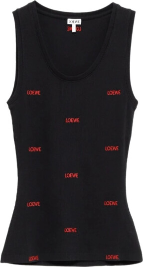 Loewe Dame Topper Svart M,