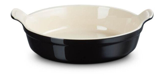 Le Creuset Heritage rundt fat 24 cm black