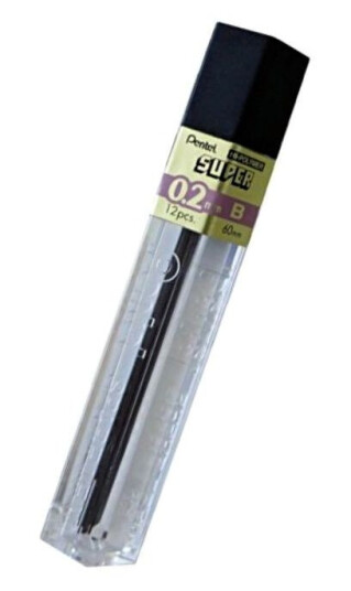 Pentel Blyantstift 0,2 12-pakke