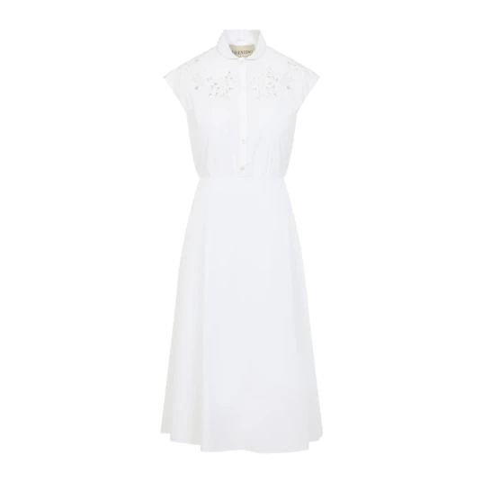 Valentino Dame Kjoler Hvit S Valentino Dame Kjoler Hvit S