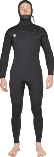 Lunasurf Mens All 4mm Hooded Yamamoto Wetsuit (M)