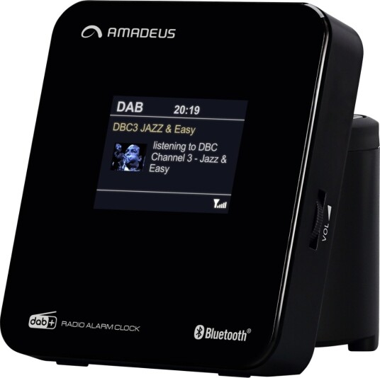 Amadeus Rise Gen 2 FM/DAB+ klokkeradio med Bluetooth Amadeus Rise Gen 2 FM/DAB+ klokkeradio med Bluetooth