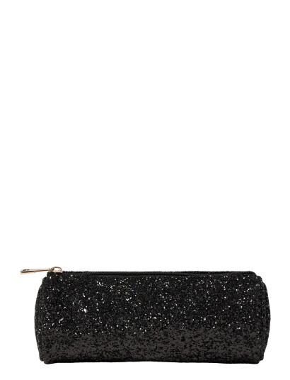 Sofie Schnoor Baby and Kids Pencil Case Round - Black - ONE SIZE