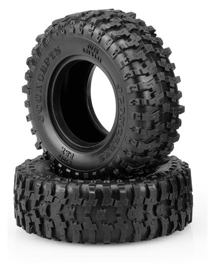 JConcepts Tusk-Green 1.9 Scale Country Tires (2)
