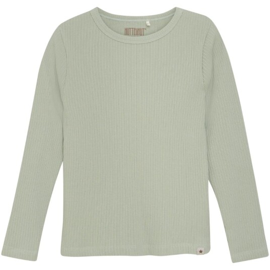 HUTTEliHUT T shirt ls rib – desert sage   116