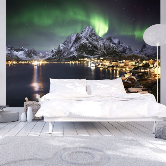 Fototapet Aurora Borealis 400x280 - Artgeist sp. z o. o.