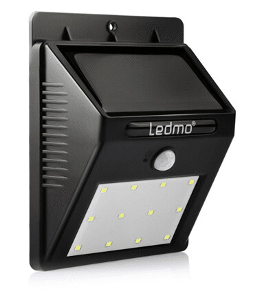 LED Solar m/Sensor 6000K IP65