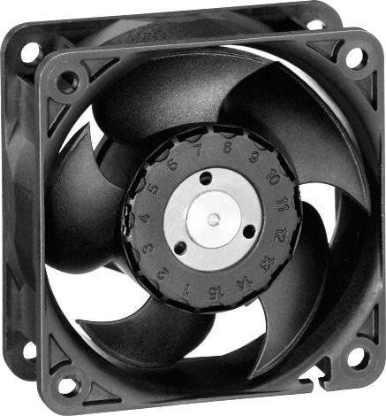 Ebm-Papst 624H Vifte 6cm 6850 Rpm 46 M³/T Sort Ebm-Papst 624H Vifte 6cm 6850 Rpm 46 M³/T Sort