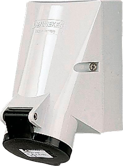Mennekes CEE Vegguttak (4-pol, 16A) 690V IP44
