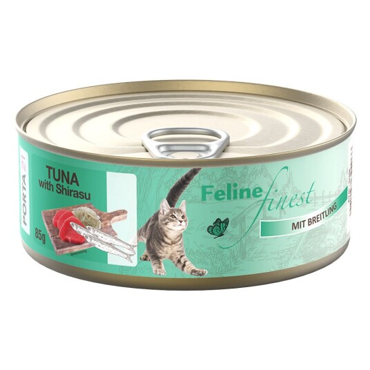 Porta 21 Feline Finest 6 X 85 G Tunfisk Med Breitling