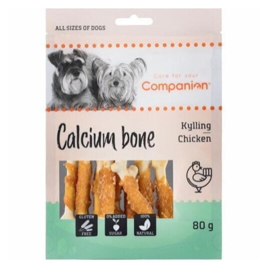 Companion Kylling Kalsium Tyggebein for Hunder 80 g