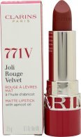 Clarins Matte Joli Rouge Velvet Lipstick 3.5g   768V Dahlia Red