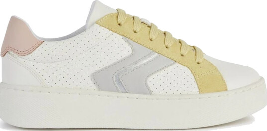 Geox Dame Sko Hvit 38 EU,