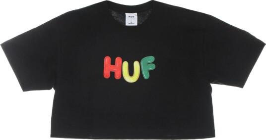 HUF Dame Topper Svart M,