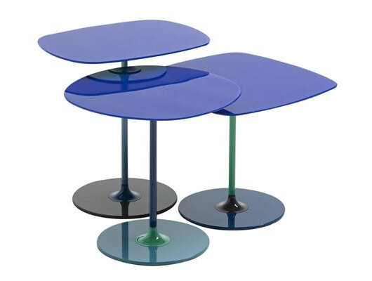 Kartell Thierry Trio Sidebord Blå