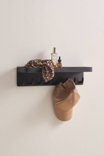Jotex MILL knaggrekke 50 cm Svart 1720788-07-740 1679384-02-0 Jotex MILL knaggrekke 50 cm Svart 1720788-07-740 1679384-02-0