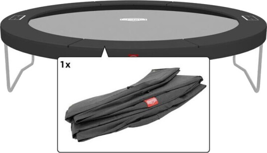 BERG Toys Padding For Champion 430 Cm Dia Grå Beskyttelseskant (Padding) 430 cm dia Grå