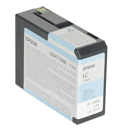 Epson T5805 Light Cyan - Blekkpatron Light cyan