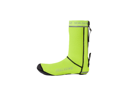 Sealskinz Caston skoovertrekk neongul