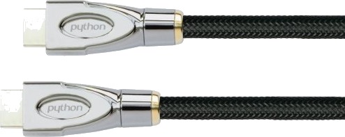 Kabel Python Python Hdmi« 2.1 Kabel 8K Uhd 2 Nylongeflecht Schwarz 1M Kabel Python Python Hdmi« 2.1 Kabel 8K Uhd 2 Nylongeflecht Schwarz 1M