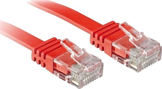 Lindy Rj 45 Cat6 U/Utp Rød 5 M Lindy Rj 45 Cat6 U/Utp Rød 5 M