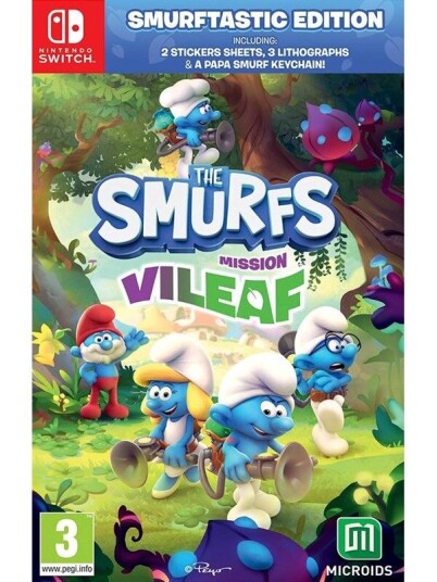 The Smurfs: Mission ViLeaf (Smurftastic Edition) (Code in a Box) (Switch) The Smurfs: Mission ViLeaf (Smurftastic Edition) (Code in a Box) (Switch)