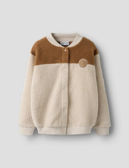 Name It Nknballas Ls Nreg Teddy Card   Cream   122 128