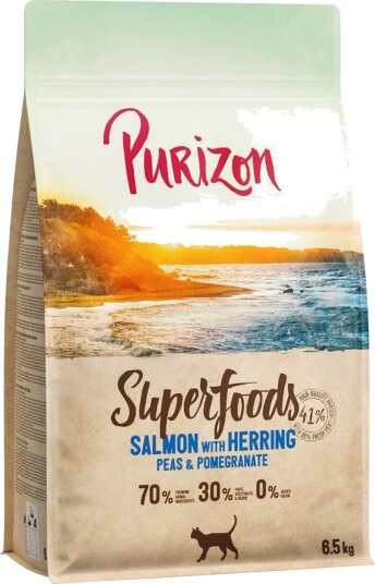 Purizon Tørrfôr Superfoods Laks 6.5 kg Purizon Tørrfôr Superfoods Laks 6.5 kg